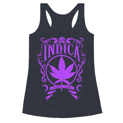 Cannabis Indica Racerback Tank