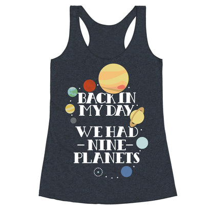 Nine Planets Racerback Tank