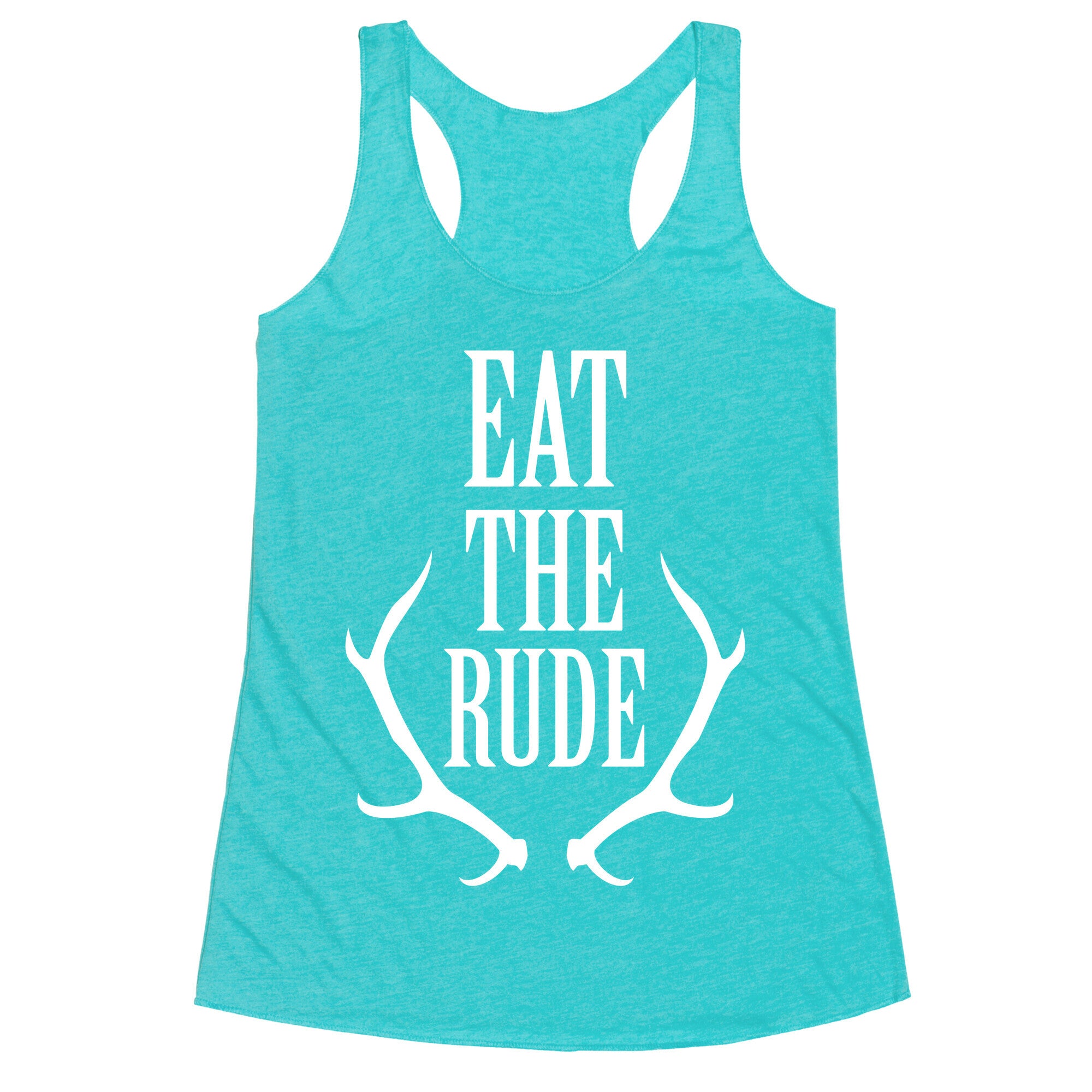 Eat The Rude Racerback Tank