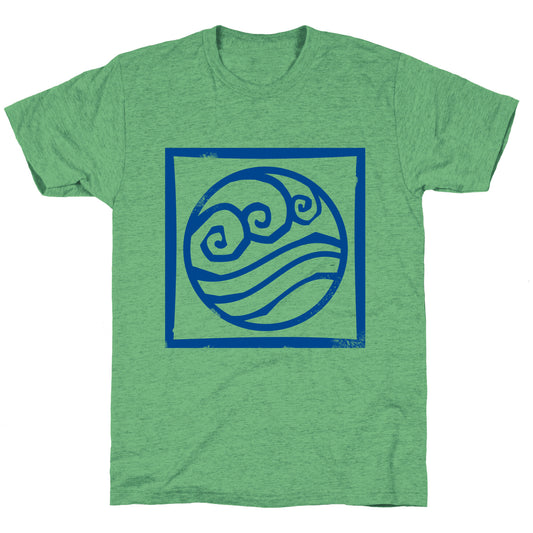 Water Bender Unisex Triblend Tee
