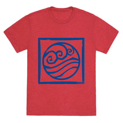Water Bender Unisex Triblend Tee