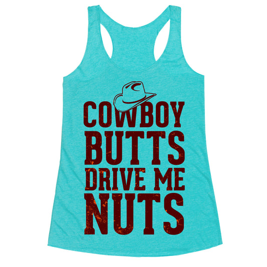 Cowboy Butts Racerback Tank