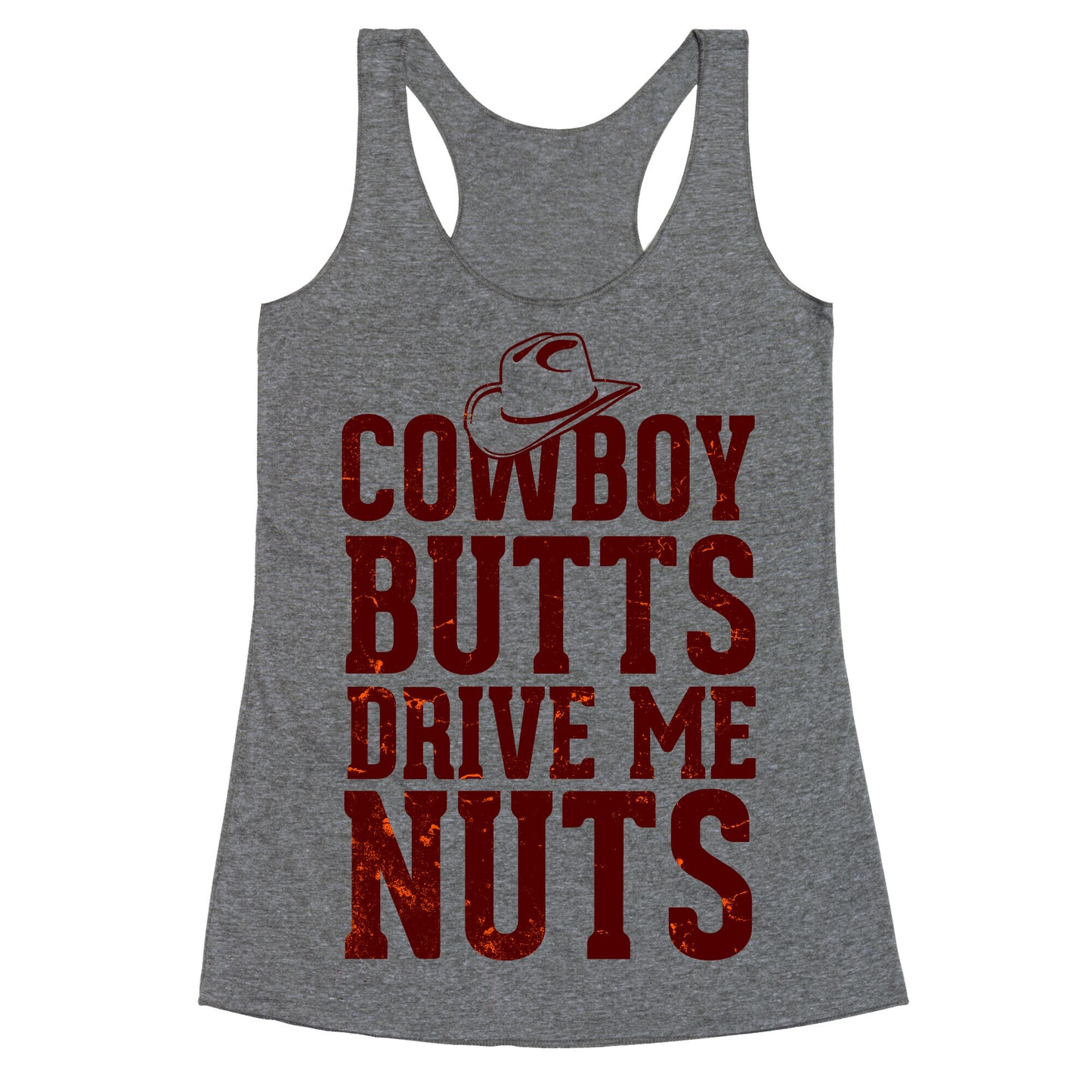 Cowboy Butts Racerback Tank