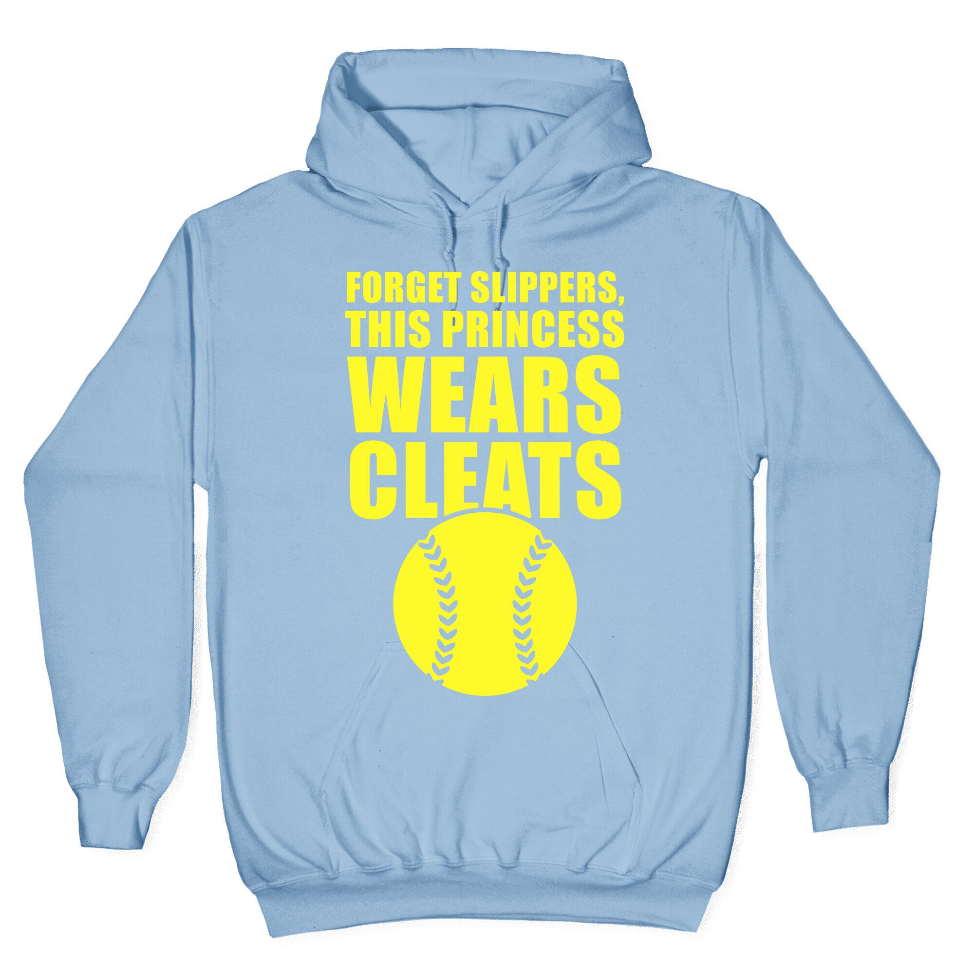 This Princess Wears Cleats (Softball) Hoodie
