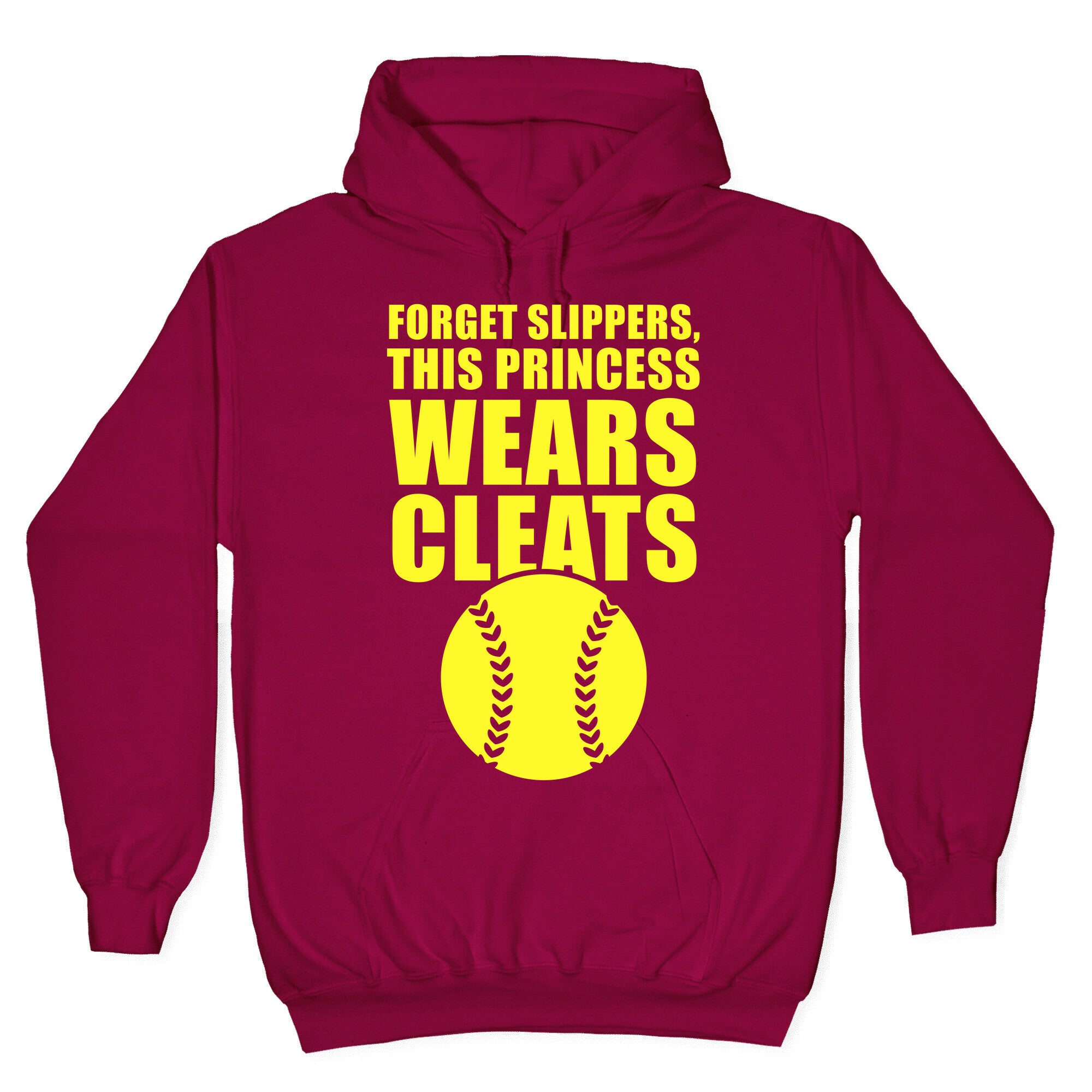 This Princess Wears Cleats (Softball) Hoodie