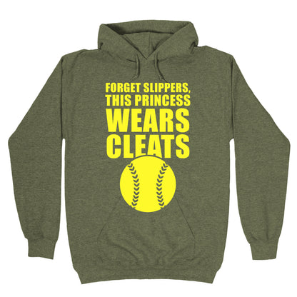 This Princess Wears Cleats (Softball) Hoodie