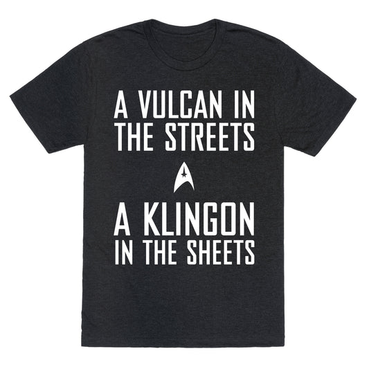 A Vulcan In the Streets Unisex Triblend Tee