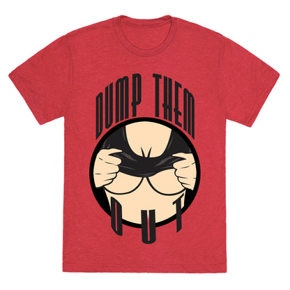 Dump Them Out Unisex Triblend Tee