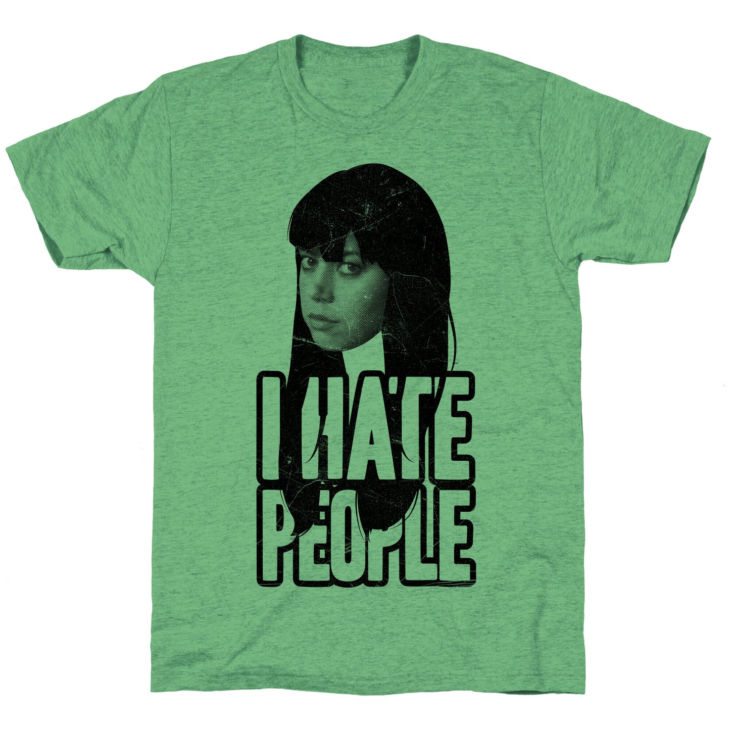 I Hate People Unisex Triblend Tee