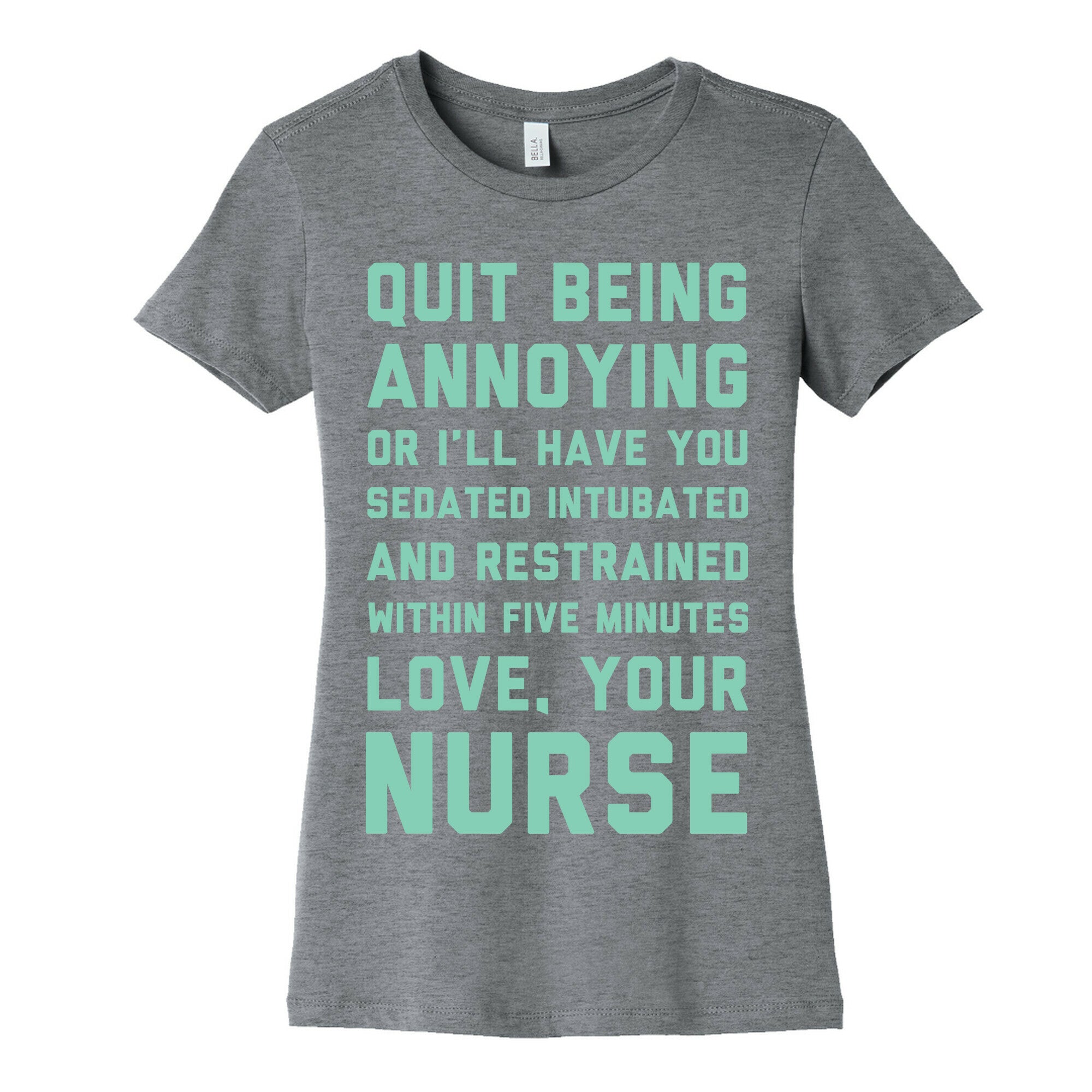 Love Your Nurse Women's Cotton Tee