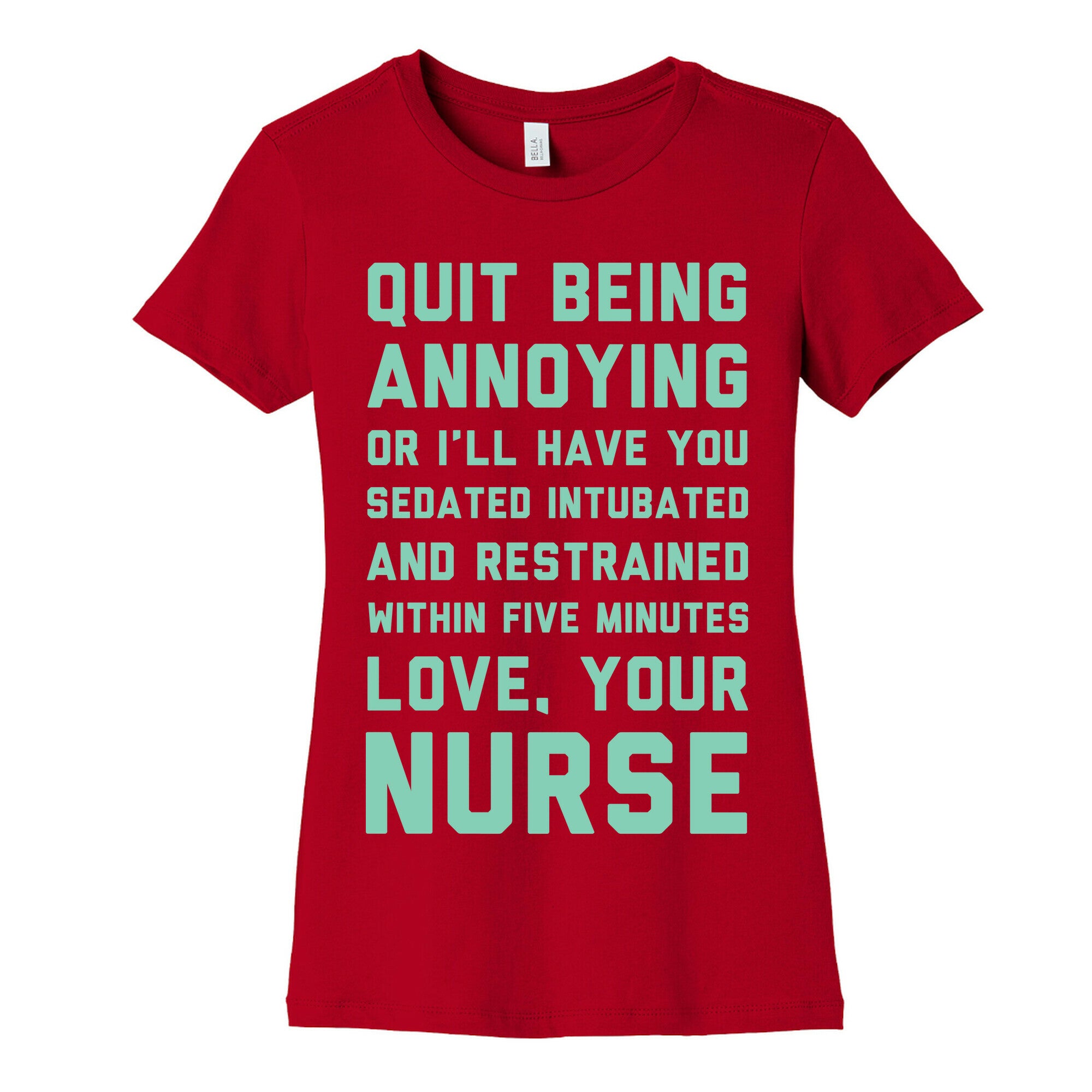 Love Your Nurse Women's Cotton Tee