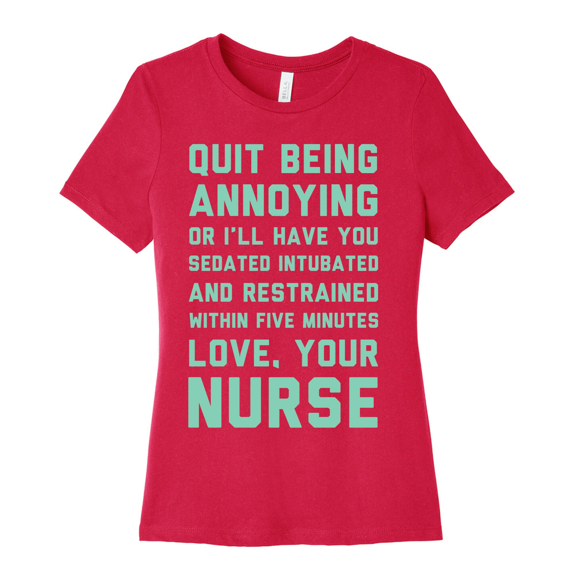 Love Your Nurse Women's Cotton Tee