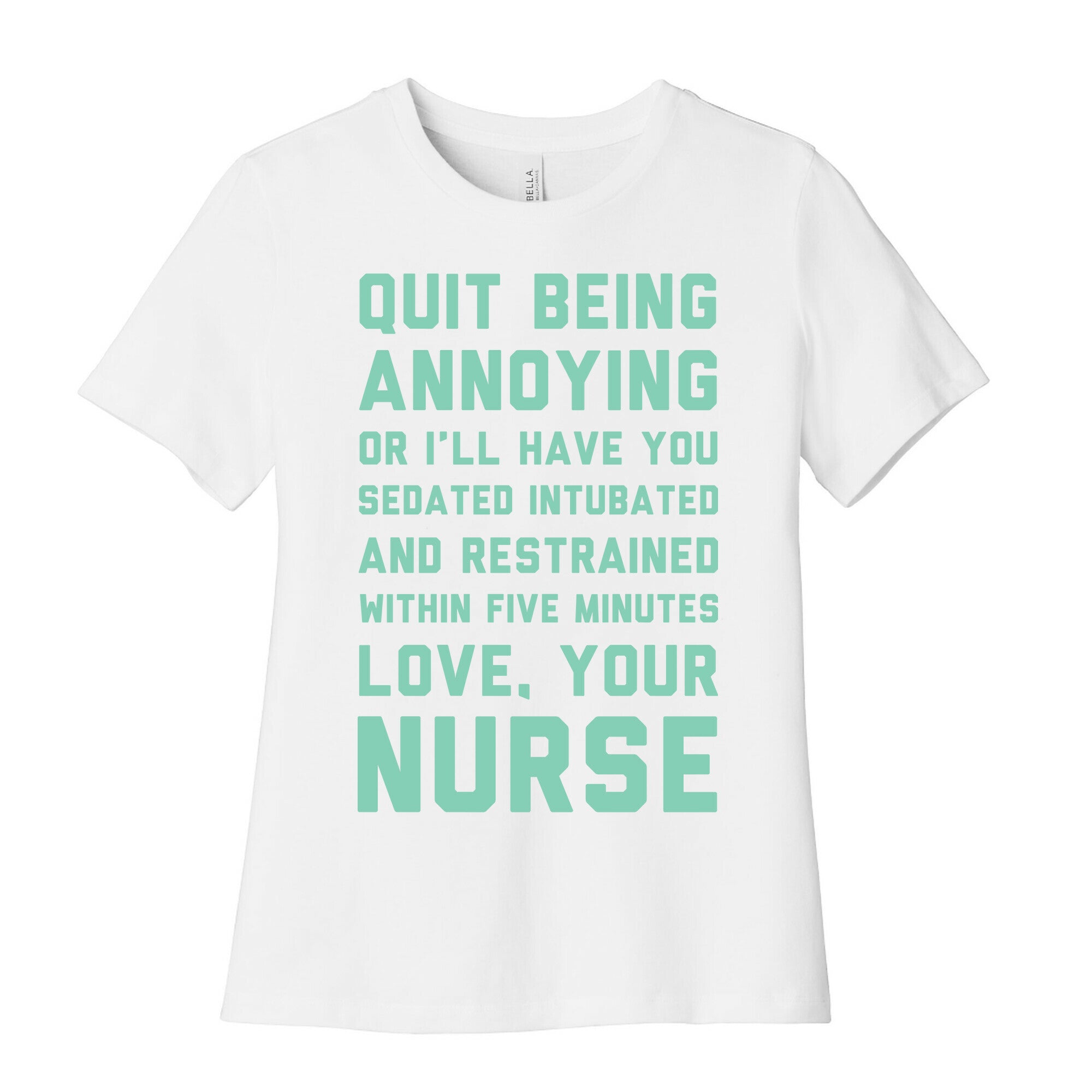 Love Your Nurse Women's Cotton Tee