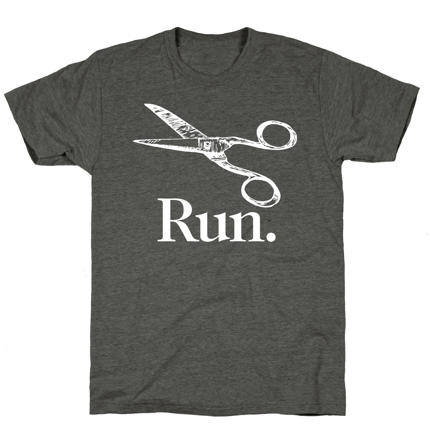 Run With Scissors Unisex Triblend Tee