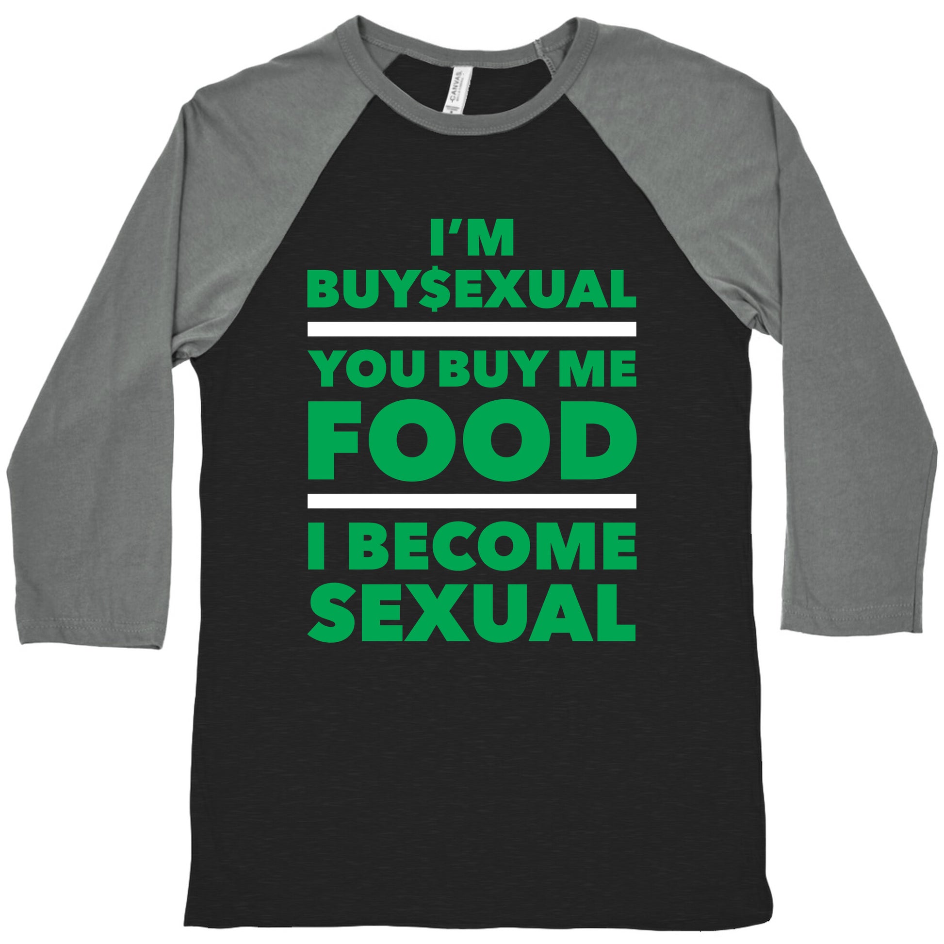 I'm Buysexual Baseball Tee