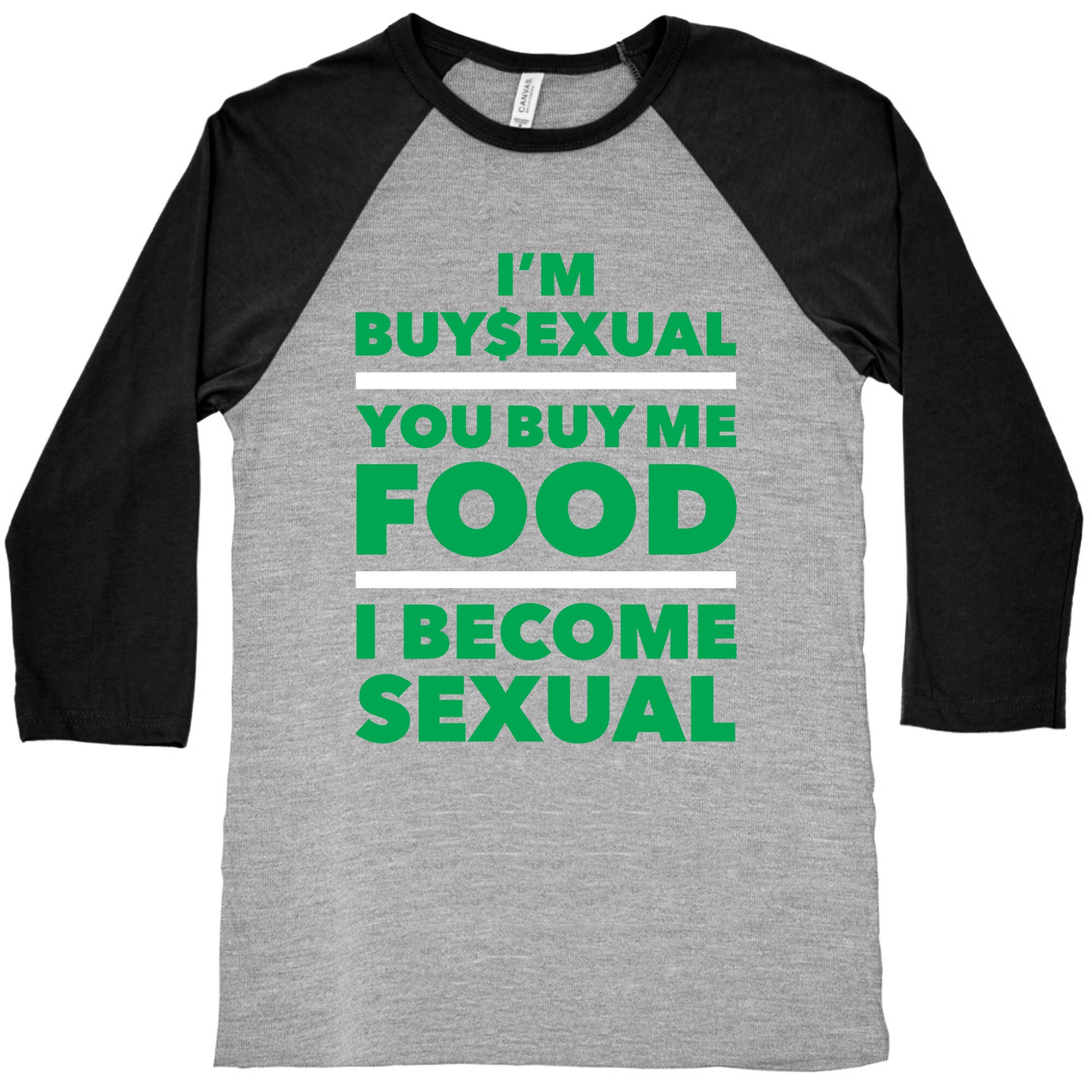 I'm Buysexual Baseball Tee