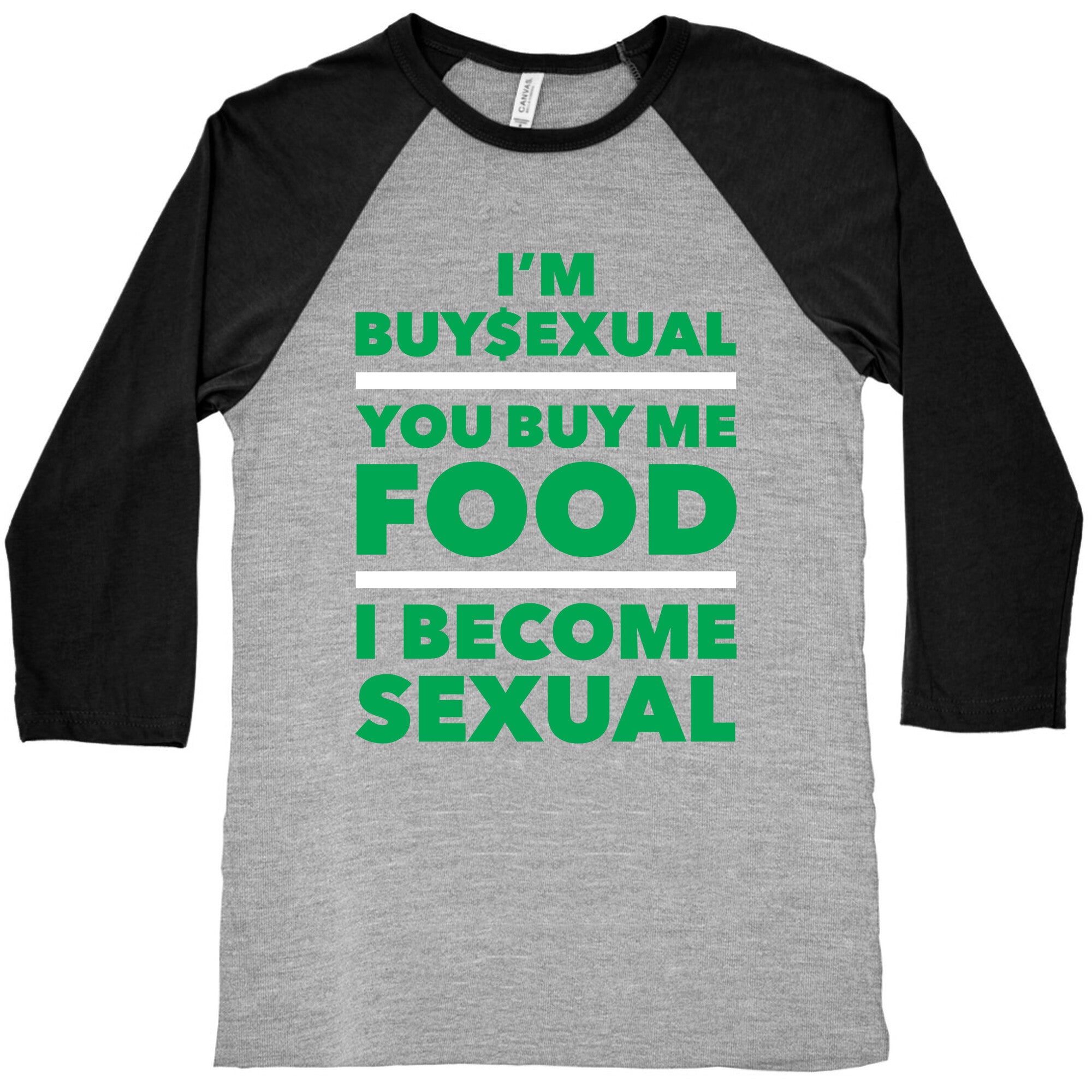 I'm Buysexual Baseball Tee