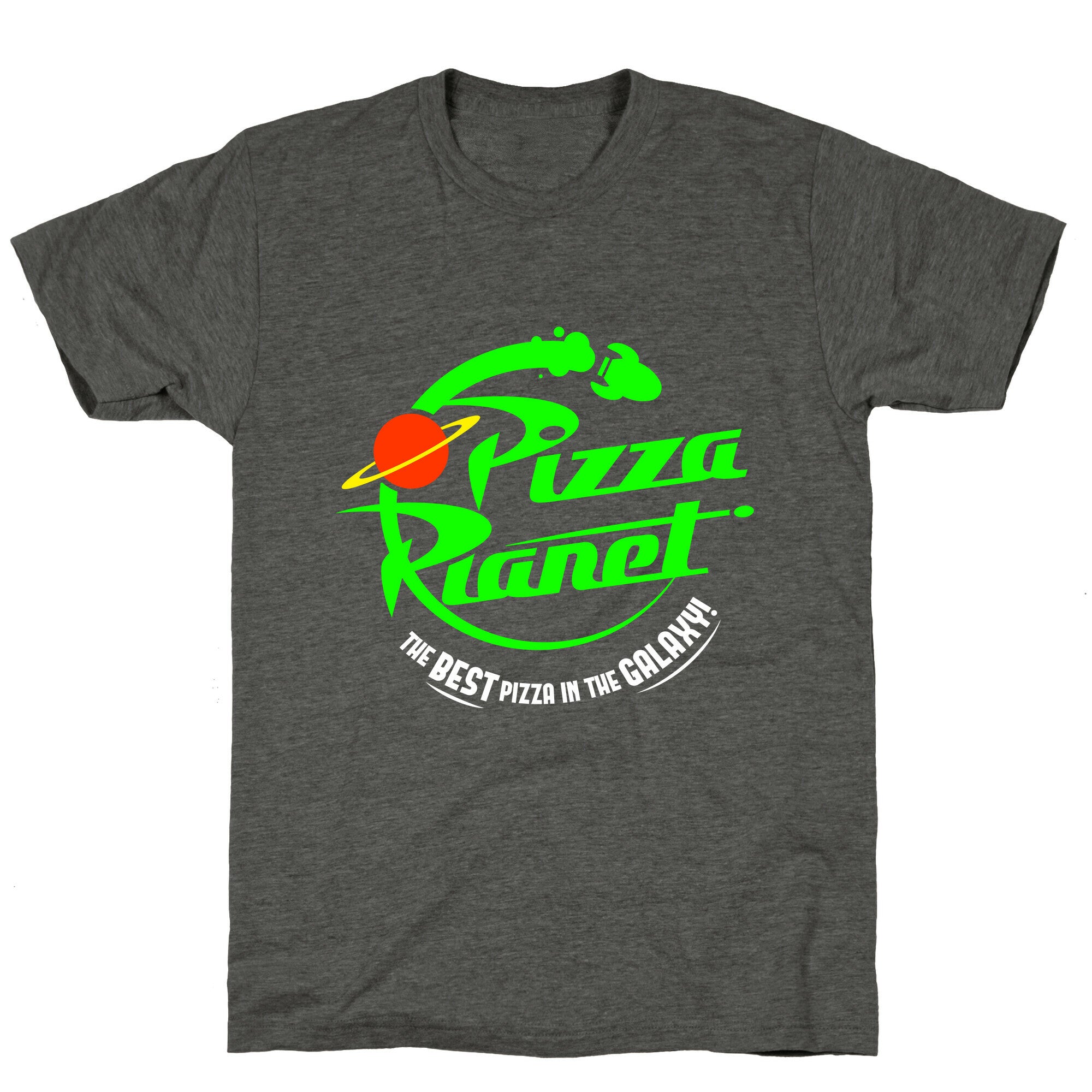 Pizza Planet Unisex Triblend Tee