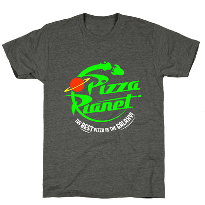 Pizza Planet Unisex Triblend Tee