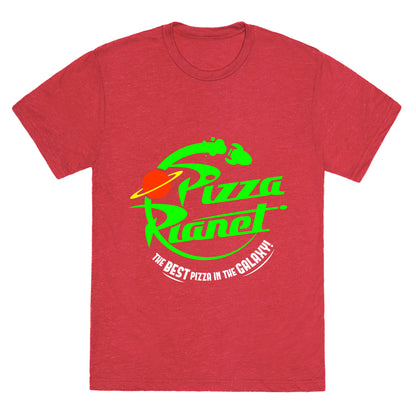 Pizza Planet Unisex Triblend Tee
