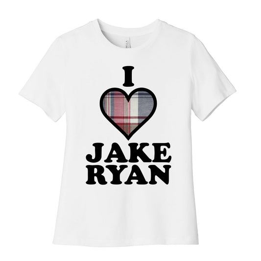 I Love Jake Ryan Women's Cotton Tee