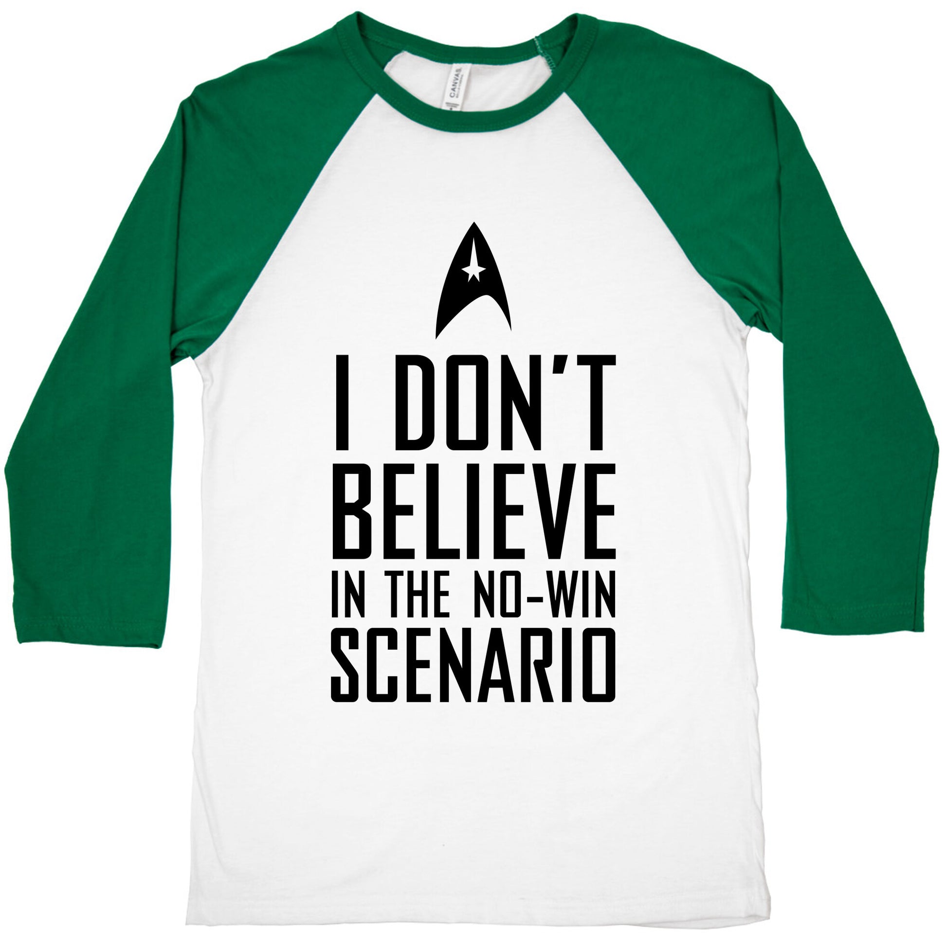 No-Win Scenario Baseball Tee
