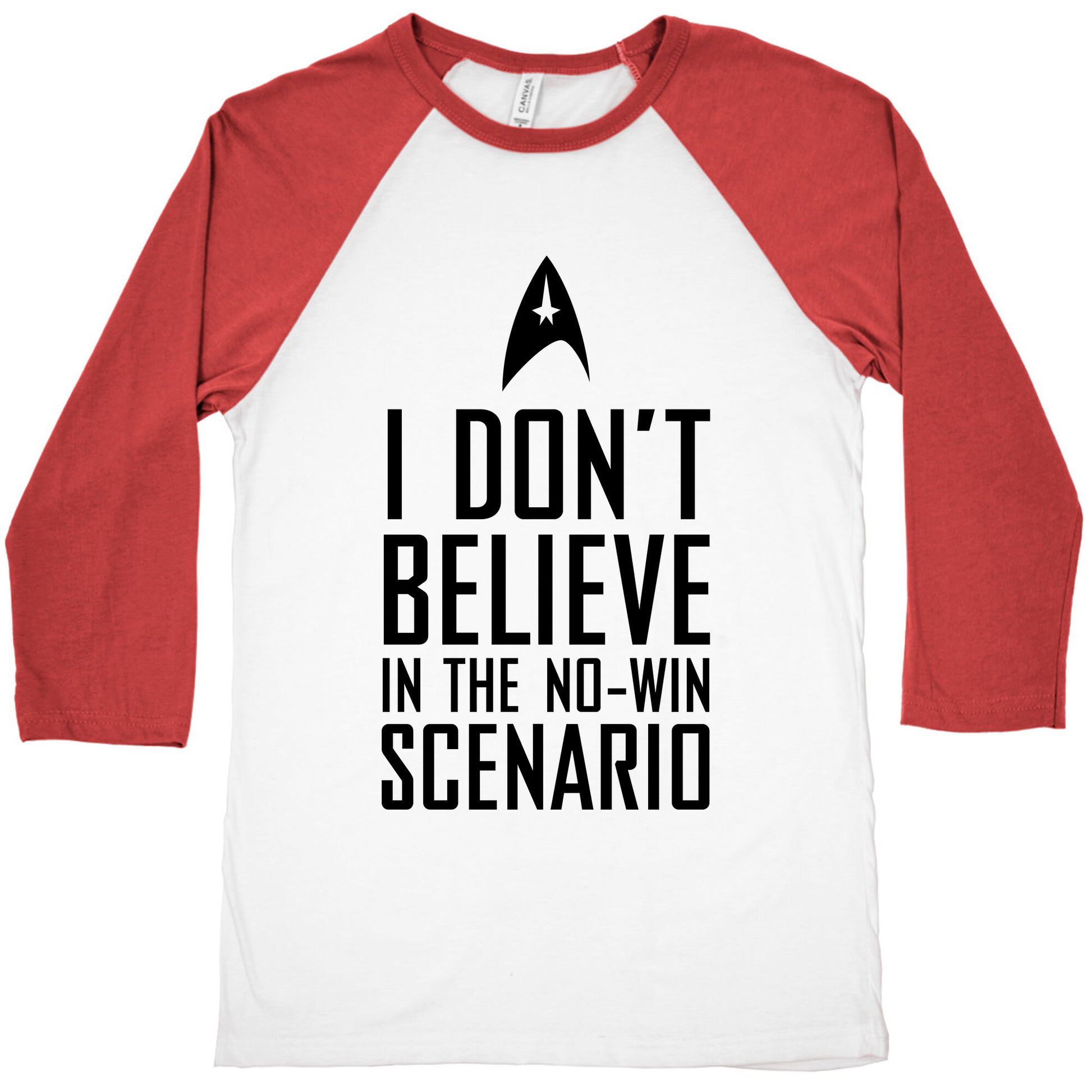 No-Win Scenario Baseball Tee