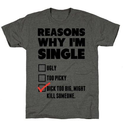 Why I'm Single Unisex Triblend Tee
