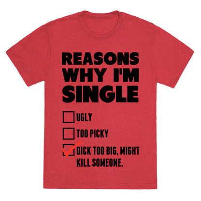 Why I'm Single Unisex Triblend Tee