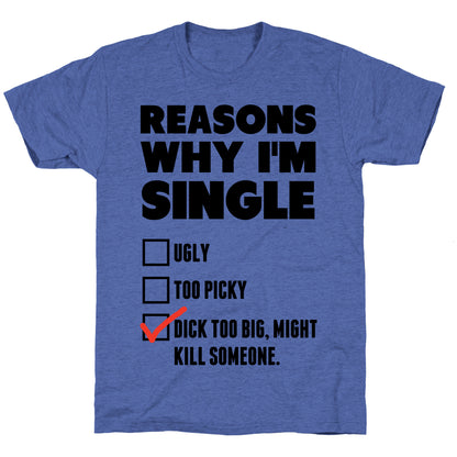 Why I'm Single Unisex Triblend Tee