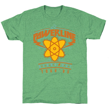 Powerline Tour Unisex Triblend Tee