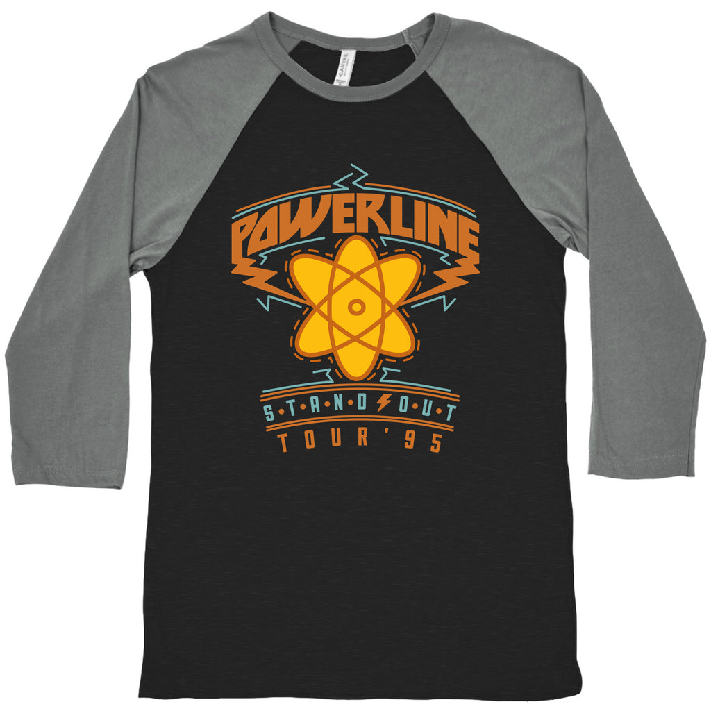 Powerline Tour Baseball Tee