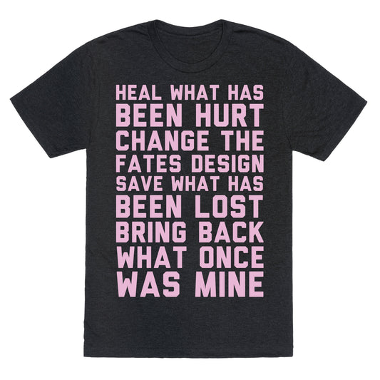 Rapunzel's Magic Hair Song Unisex Triblend Tee