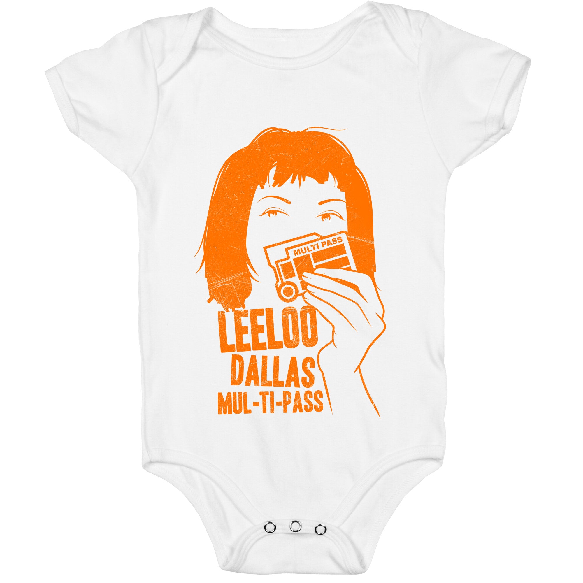 Leeloo Dallas Multipass Baby One Piece