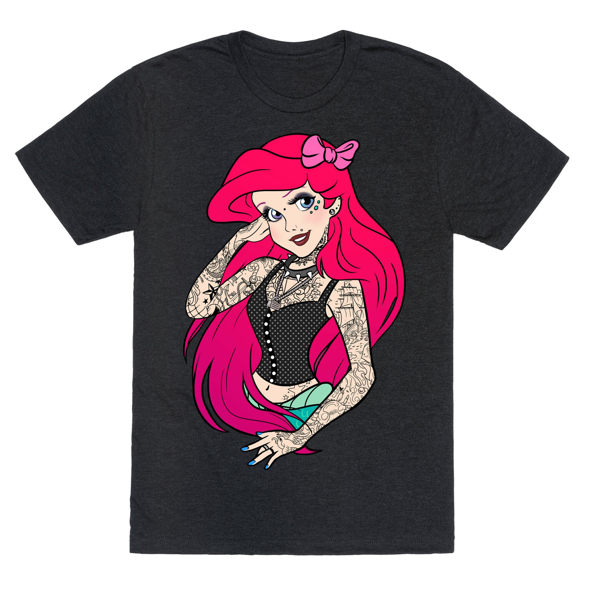 Punk Ariel Parody Unisex Triblend Tee