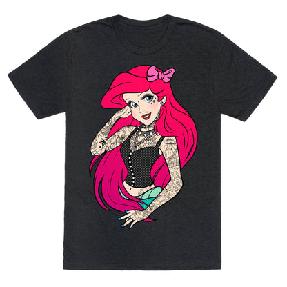 Punk Ariel Parody Unisex Triblend Tee