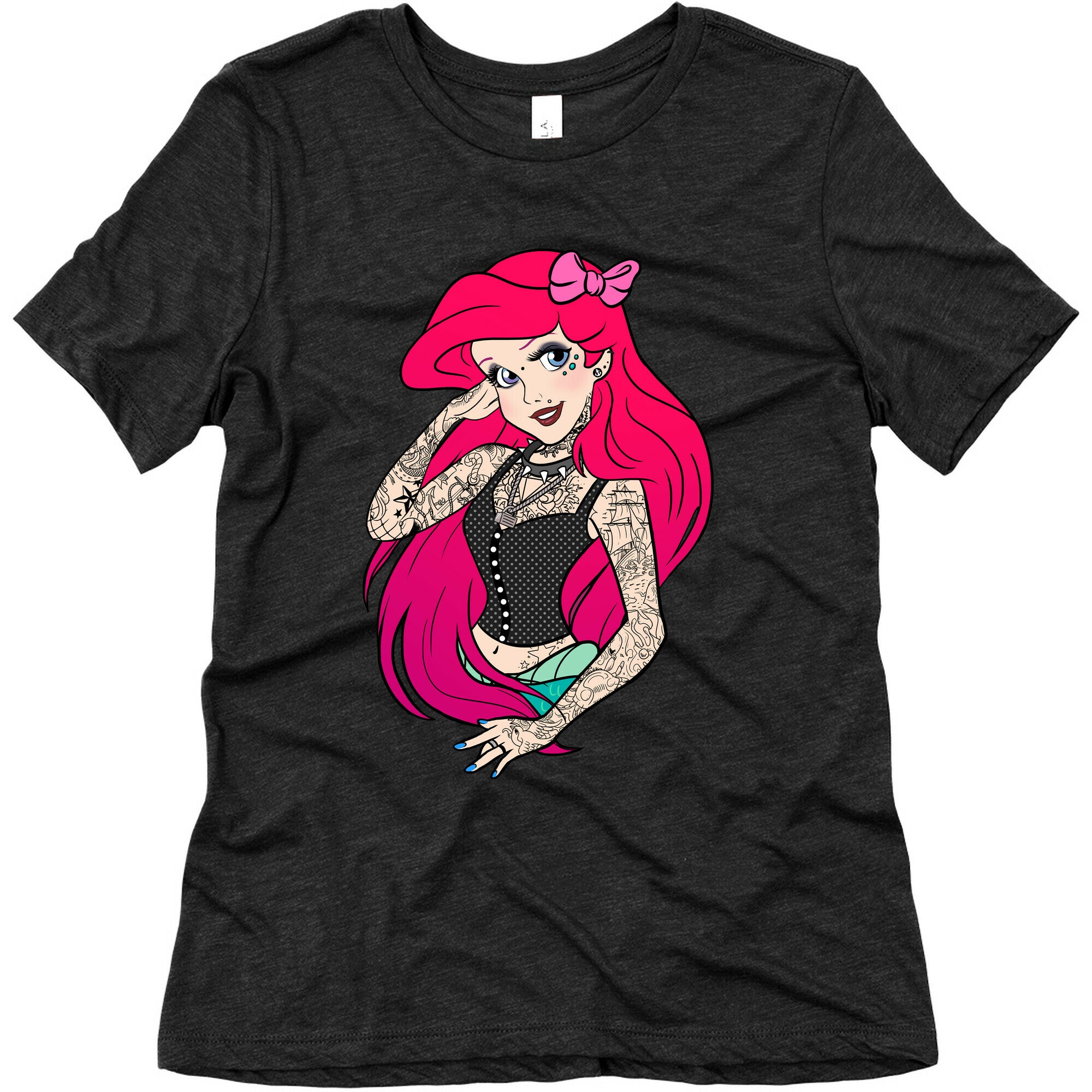 Punk Ariel Parody Women's Triblend Tee