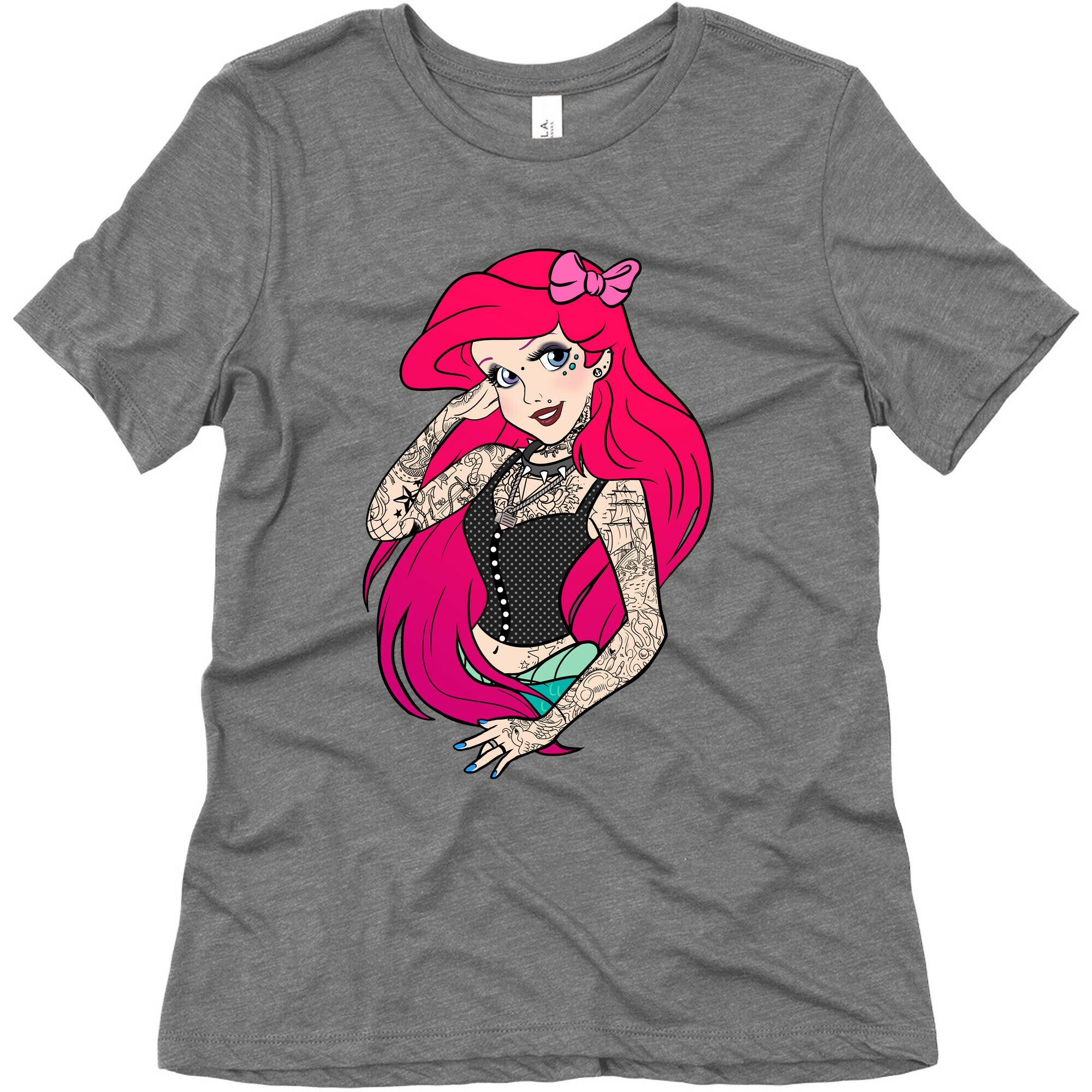 Punk Ariel Parody Women's Triblend Tee
