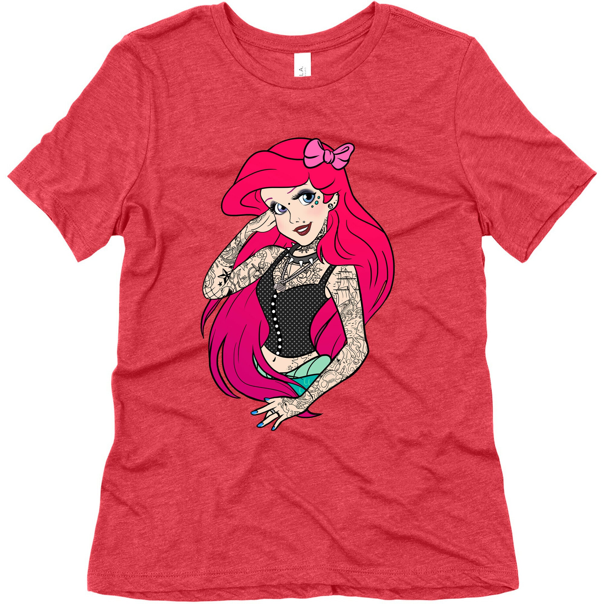 Punk Ariel Parody Women's Triblend Tee