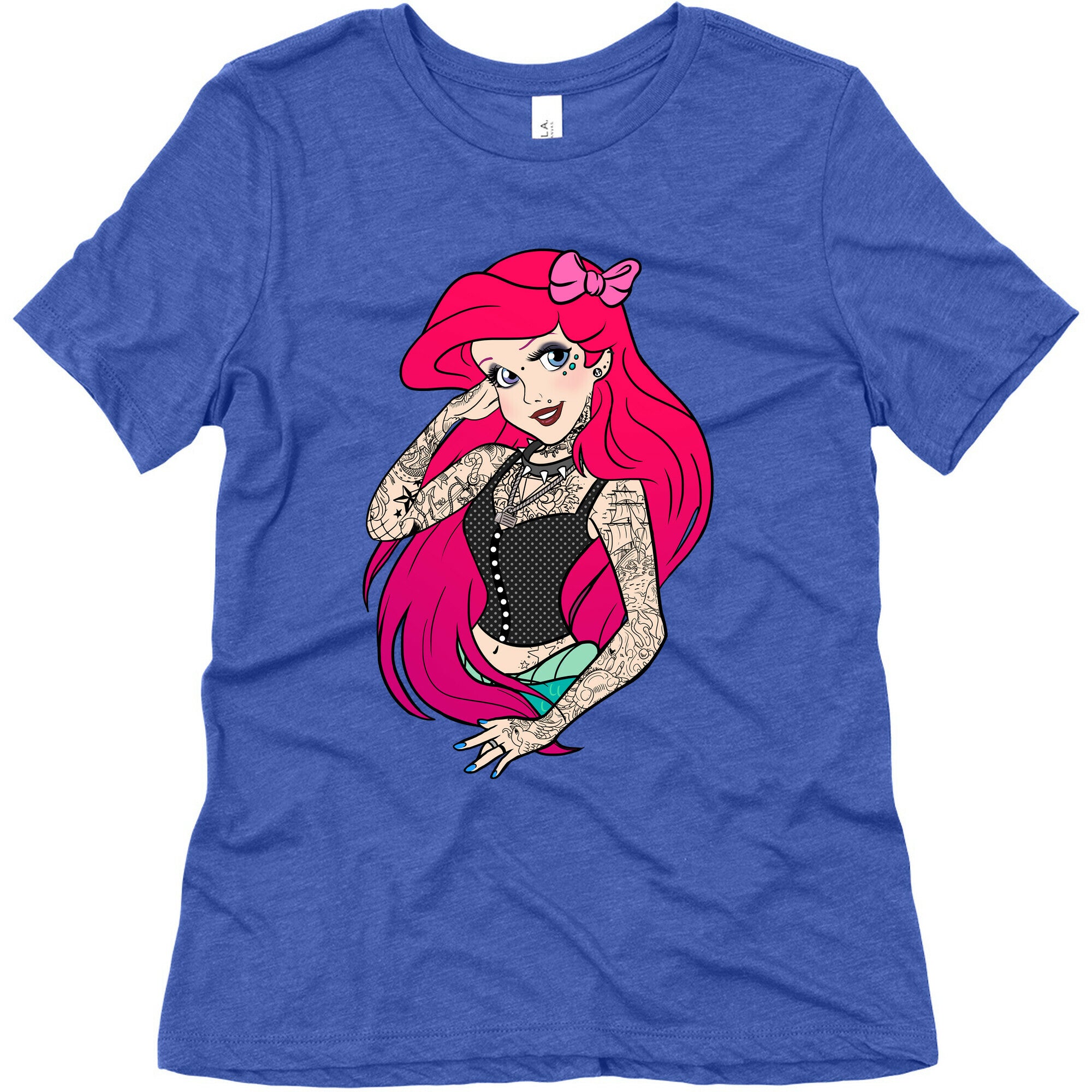 Punk Ariel Parody Women's Triblend Tee
