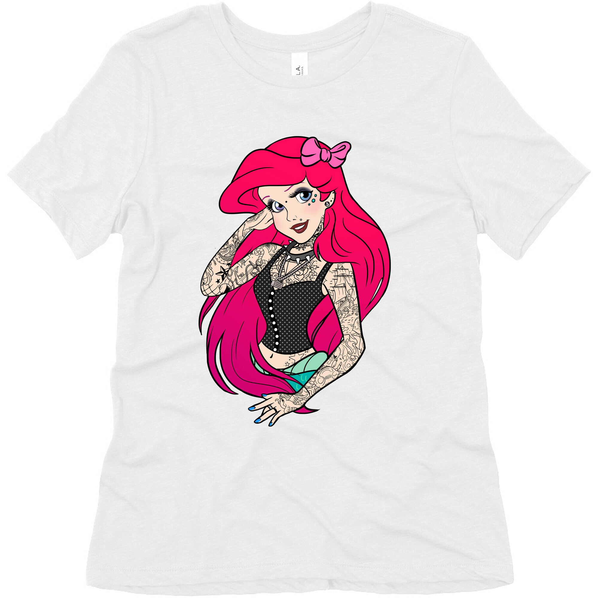 Punk Ariel Parody Women's Triblend Tee