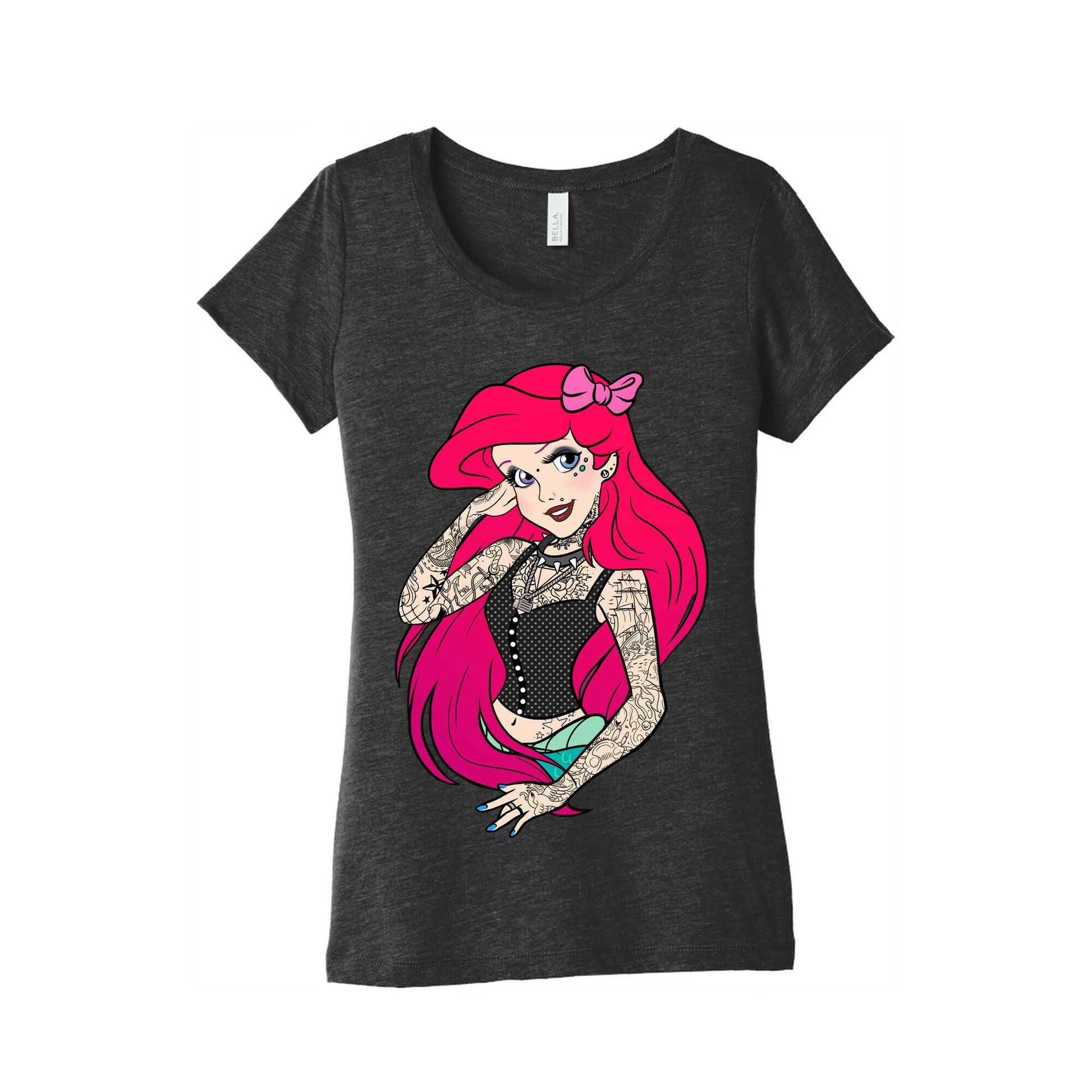 Punk Ariel Parody Women's Triblend Tee