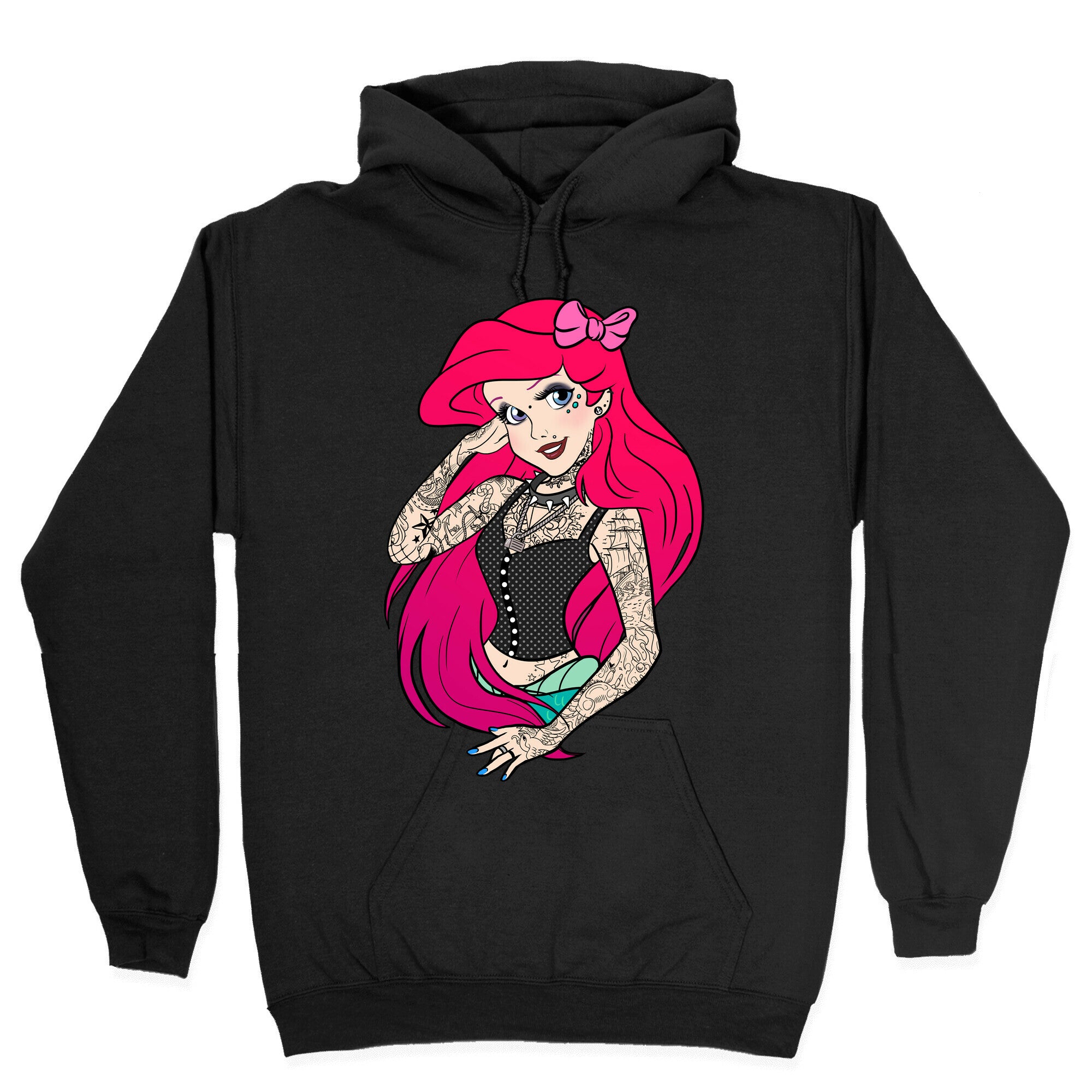 Punk Ariel Parody Hoodie