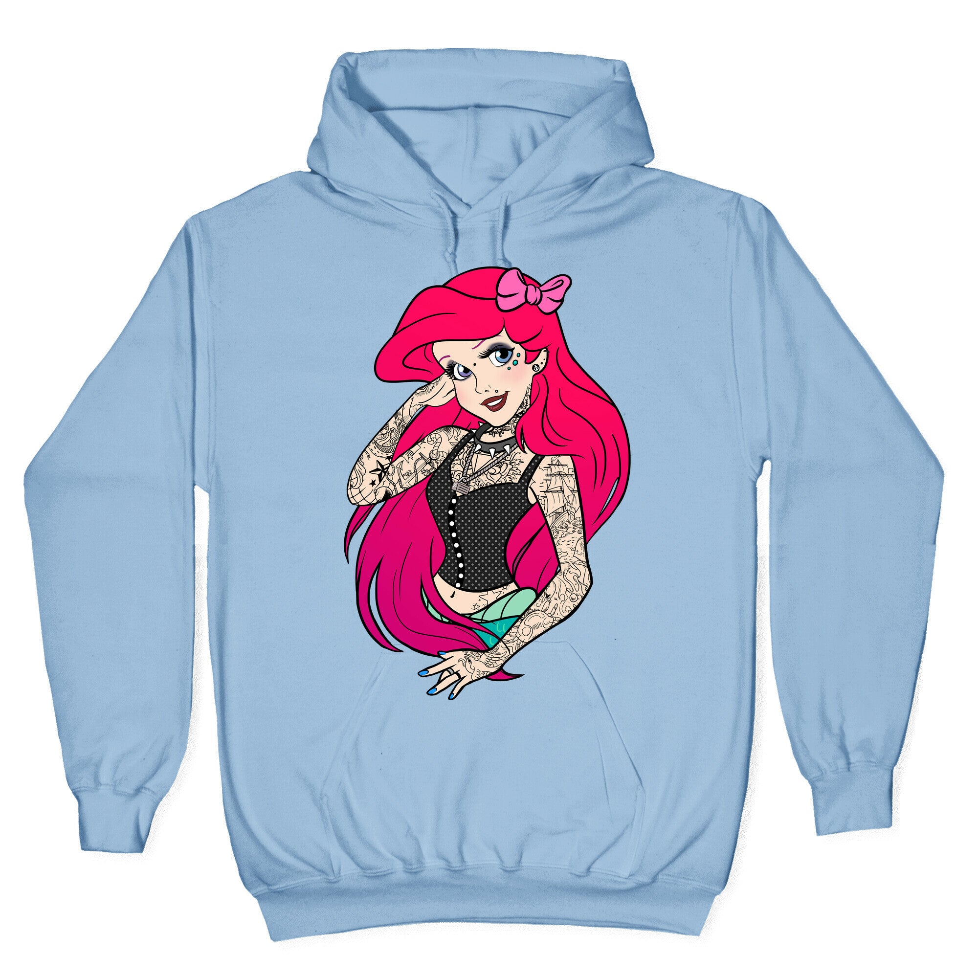 Punk Ariel Parody Hoodie