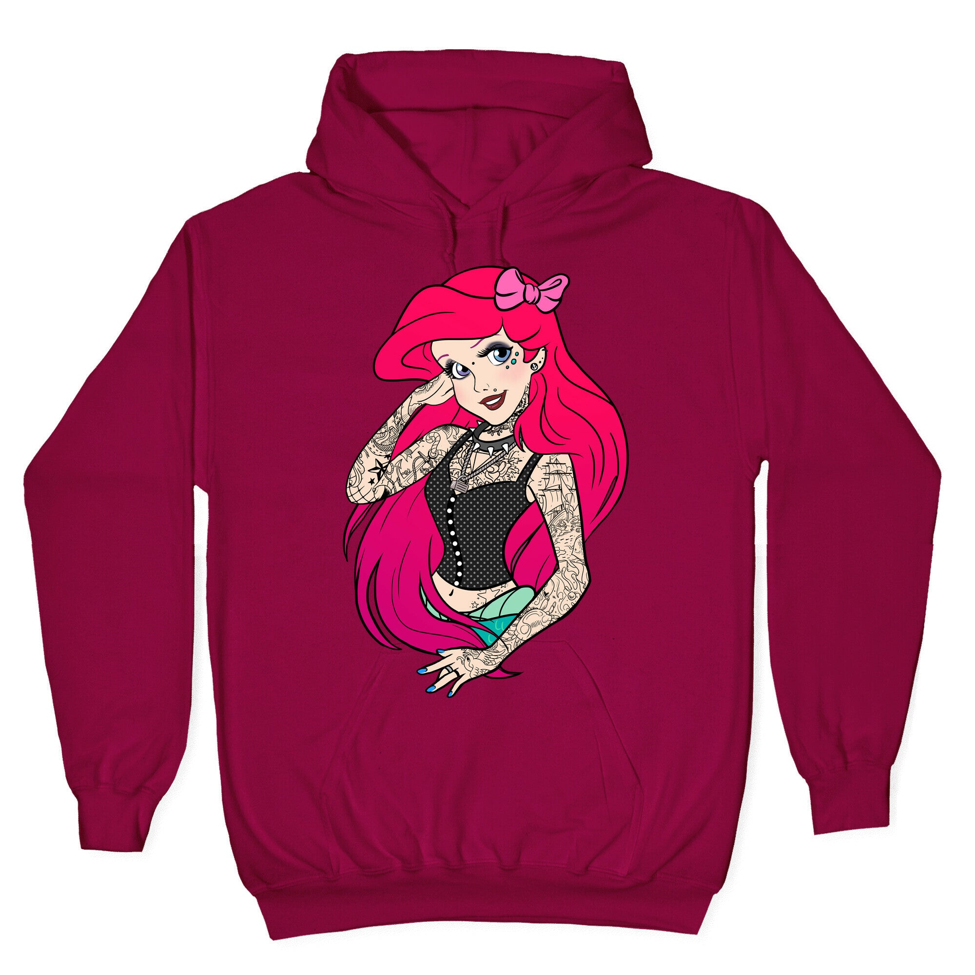Punk Ariel Parody Hoodie