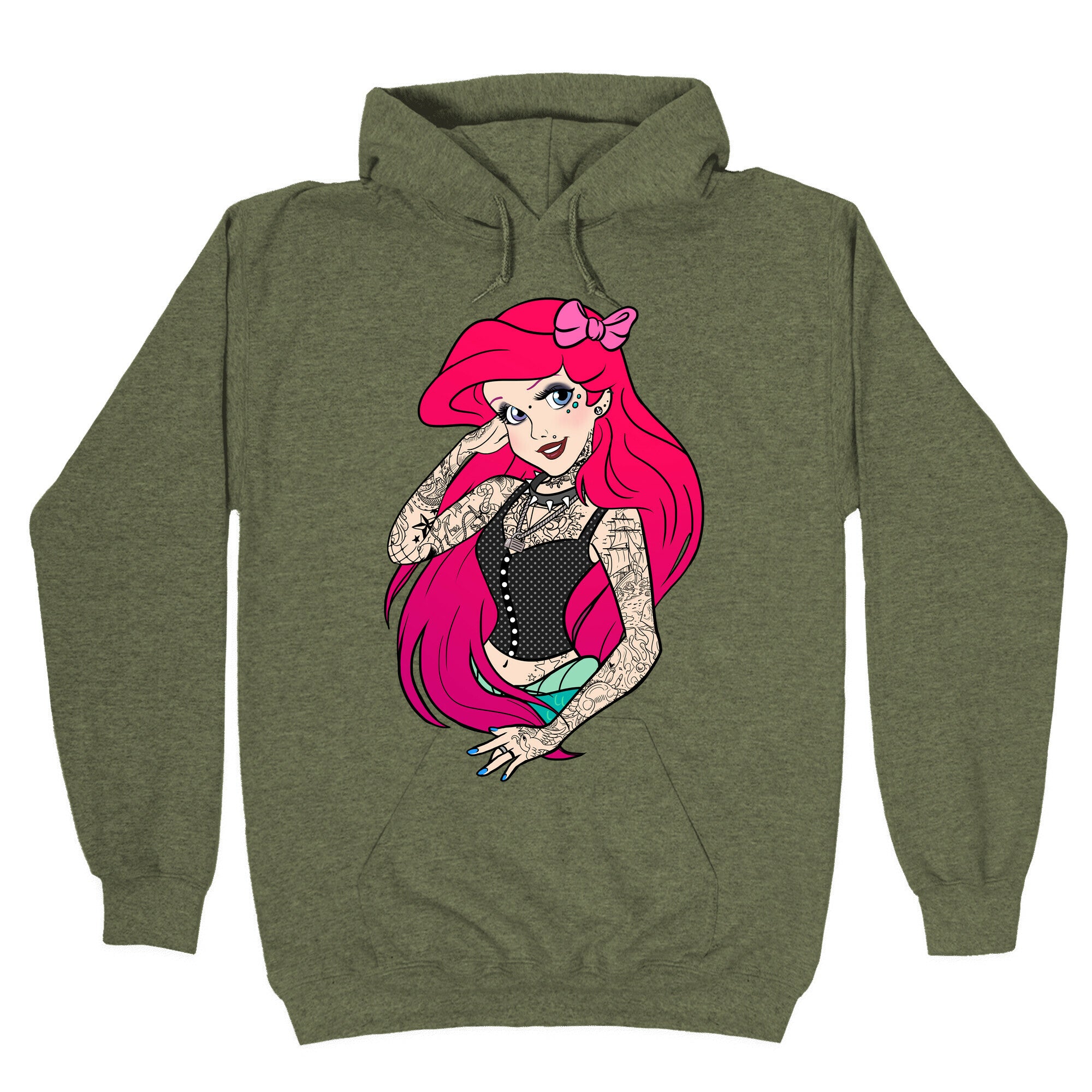 Punk Ariel Parody Hoodie