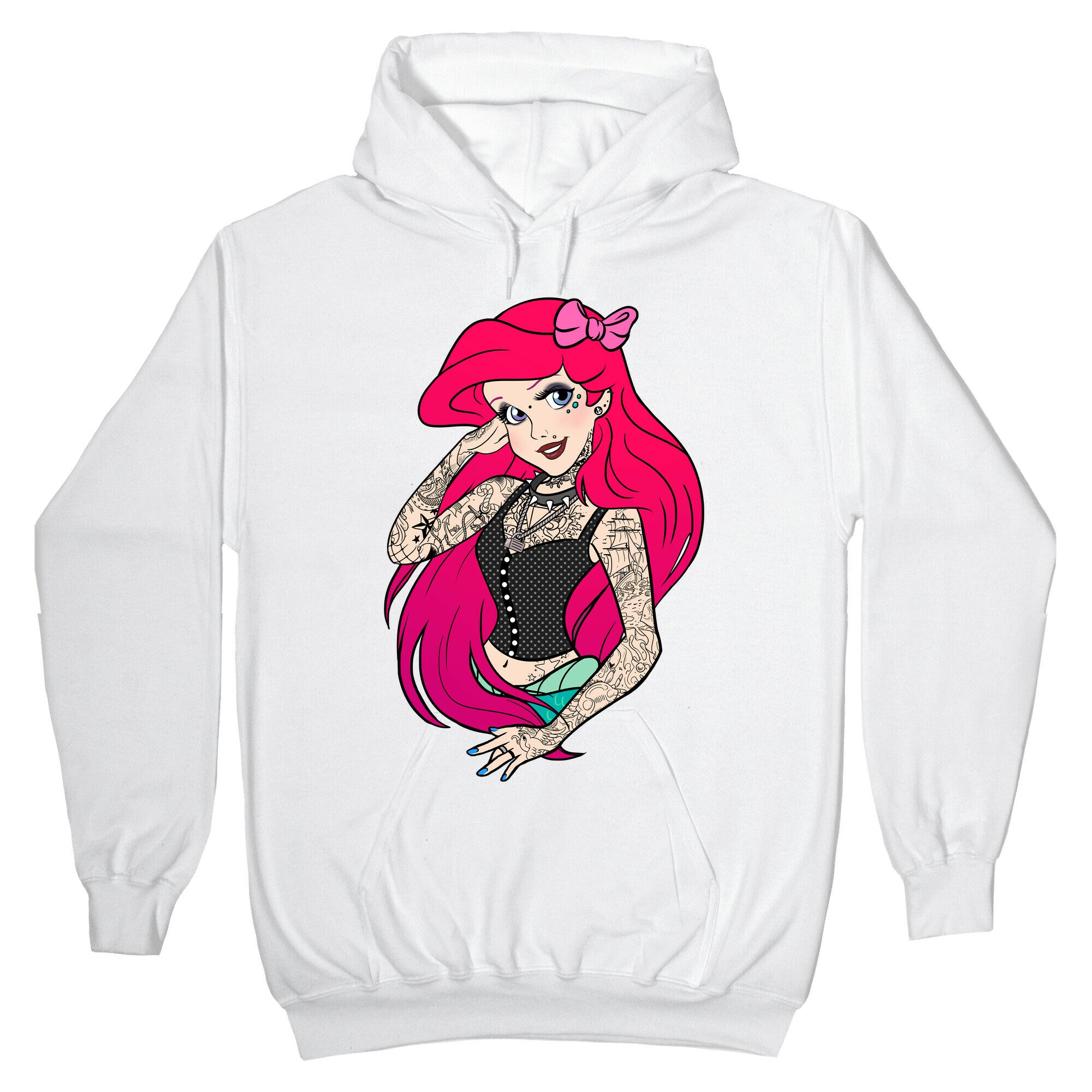 Punk Ariel Parody Hoodie