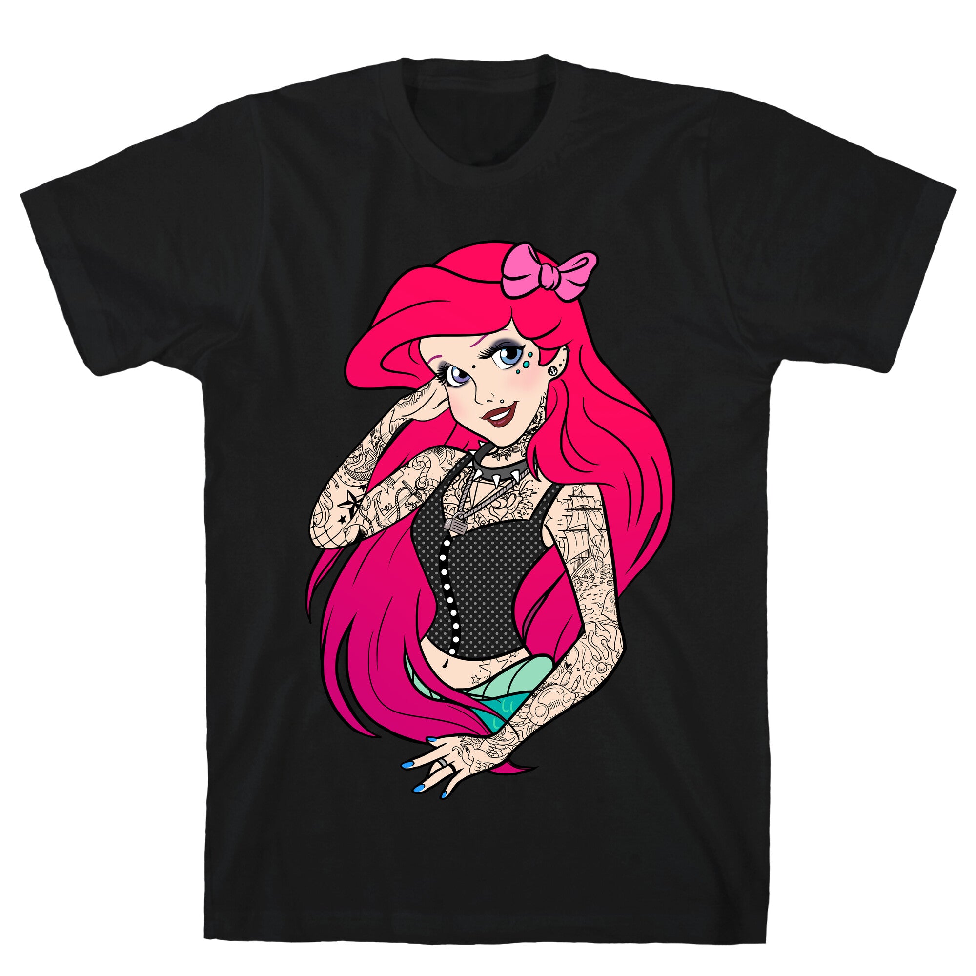 Punk Princess Mermaid T-Shirt