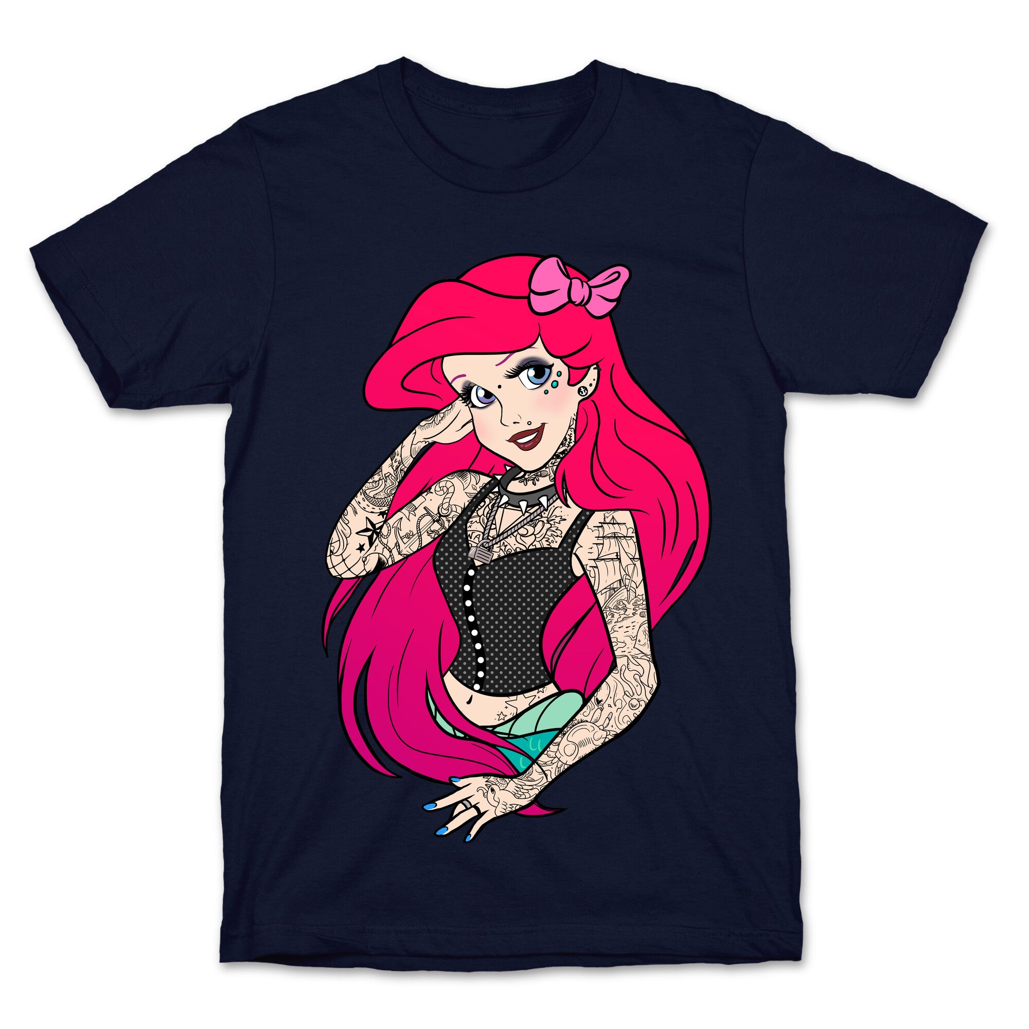 Punk Princess Mermaid T-Shirt