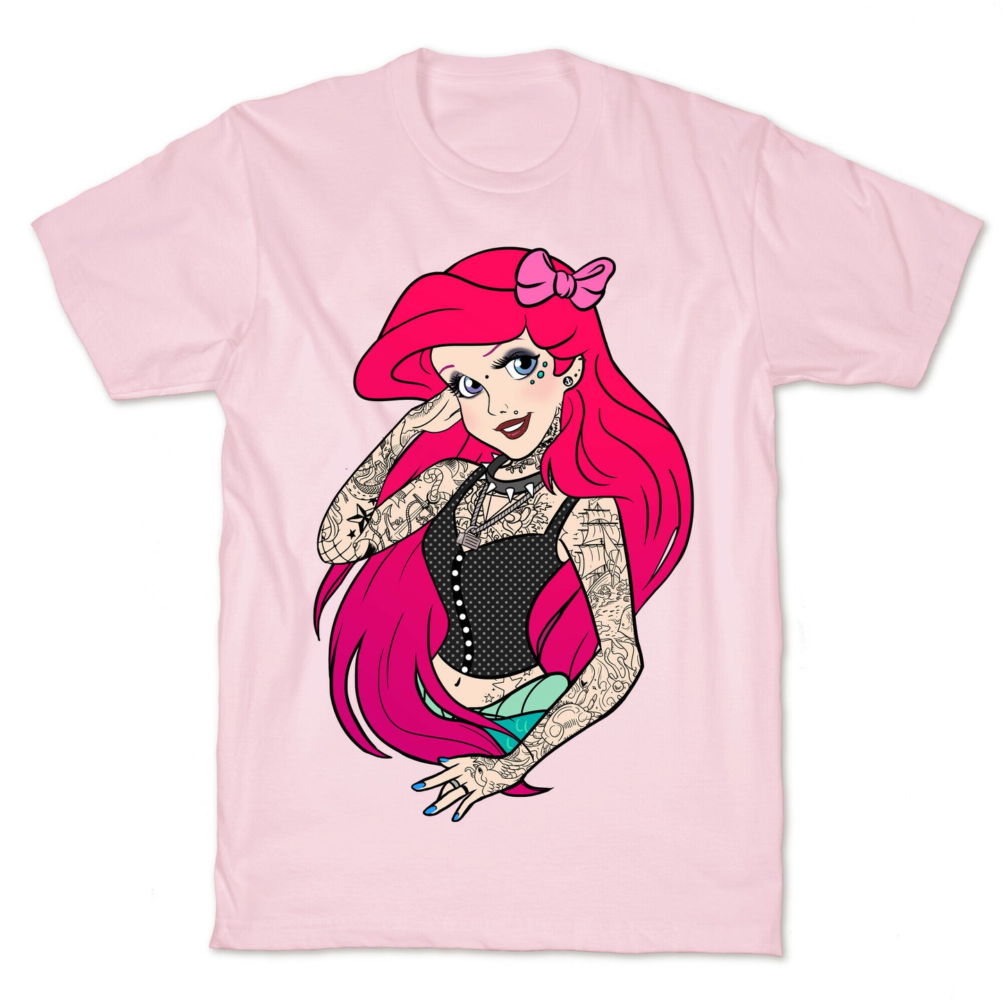 Punk Princess Mermaid T-Shirt